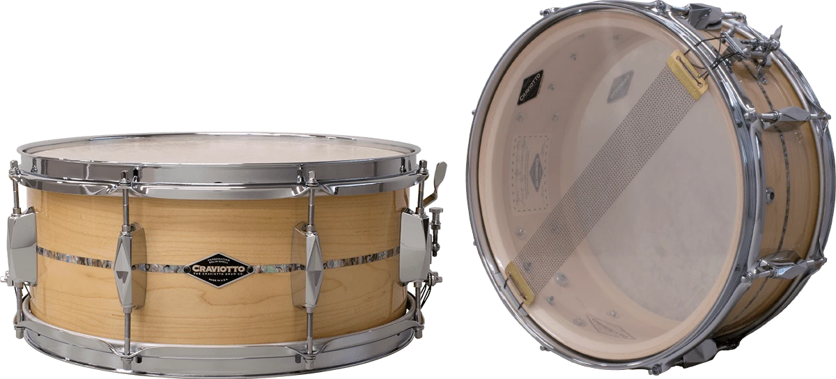 Craviotto Tribute 1st Edition Maple Snare Drum