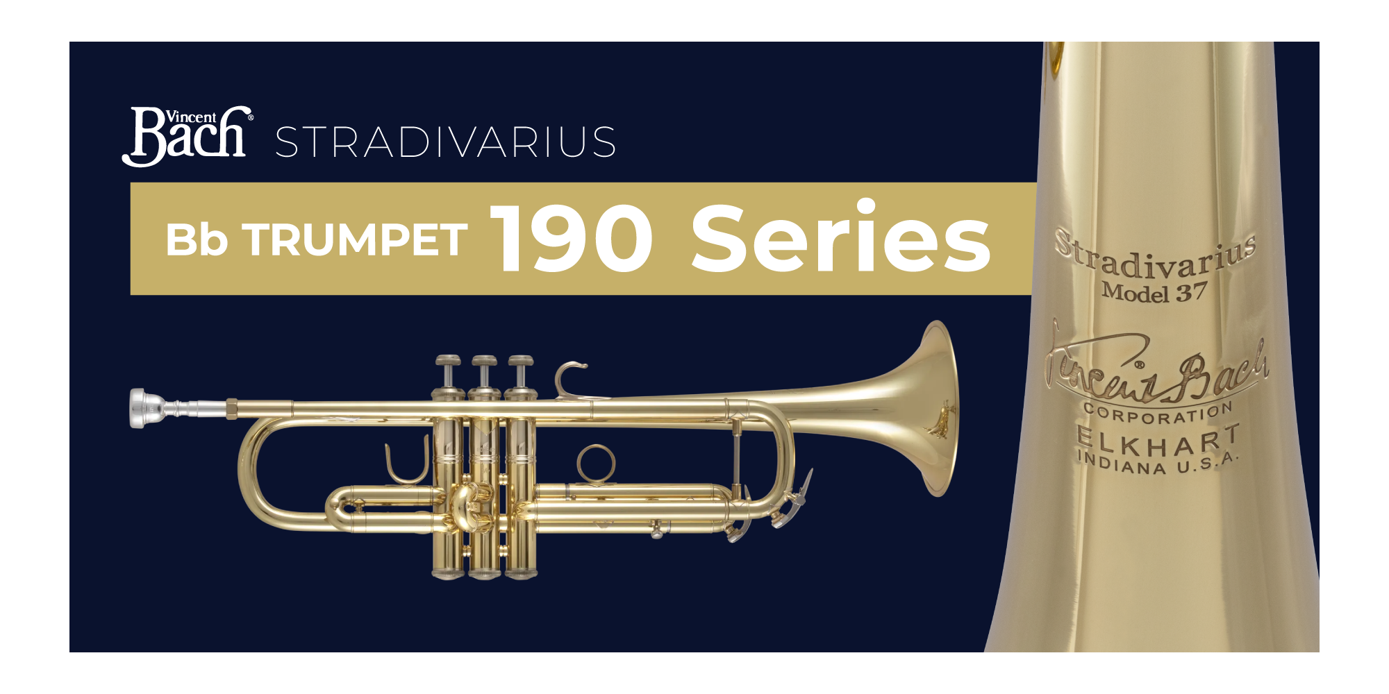 B♭ トランペット 190シリーズ