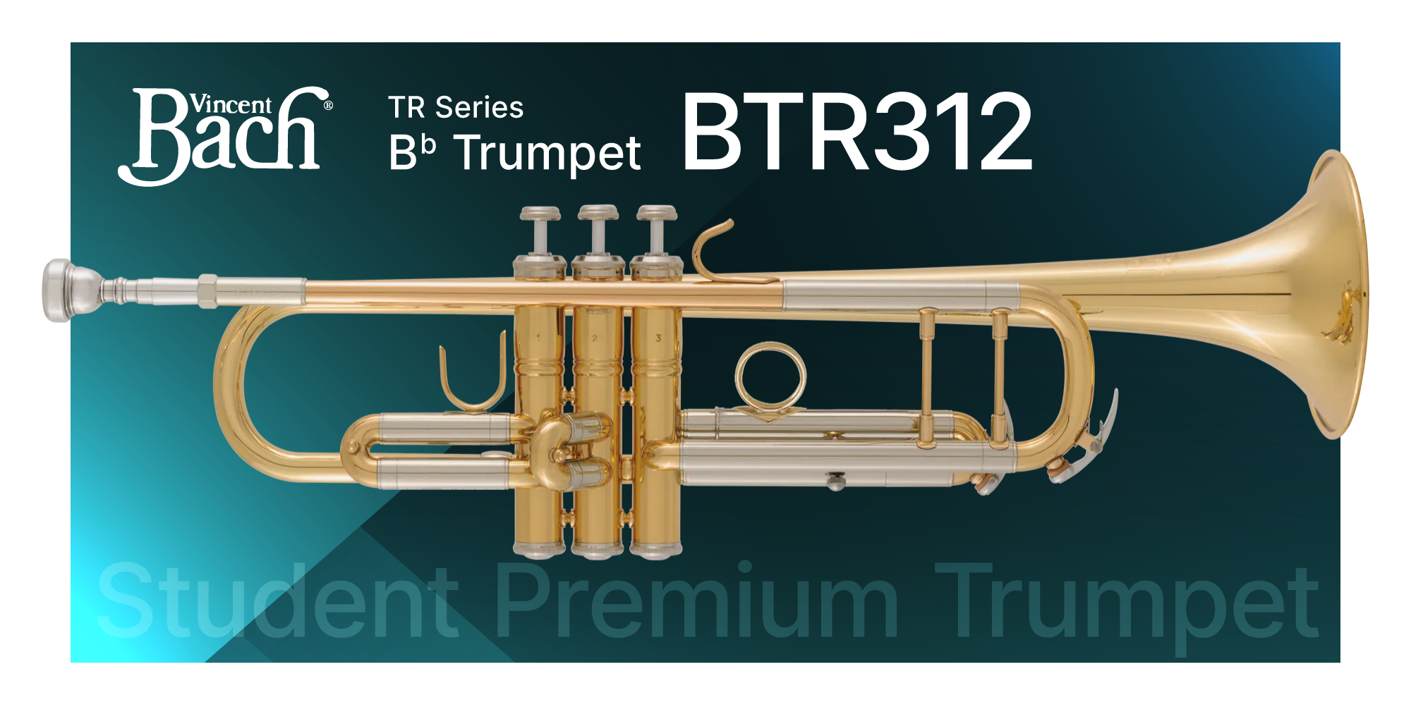 B♭ トランペット BTR312