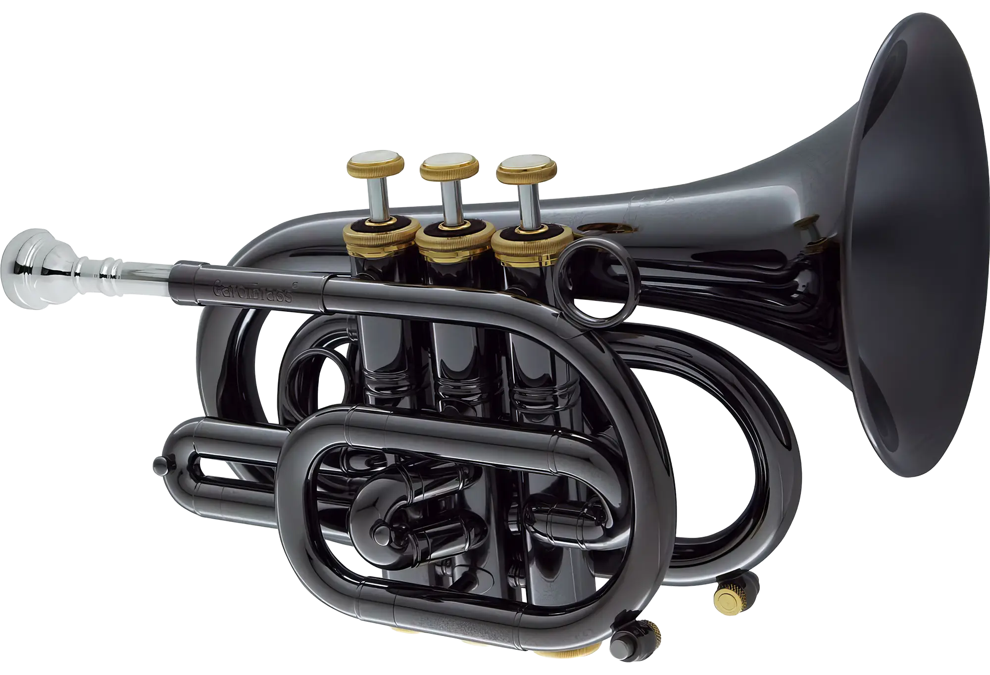 使用数回！美品　キャロルブラス　ポケットトランペット　N3000 CL N3000 Pocket Trumpet｜CarolBrass - キャロルブラス