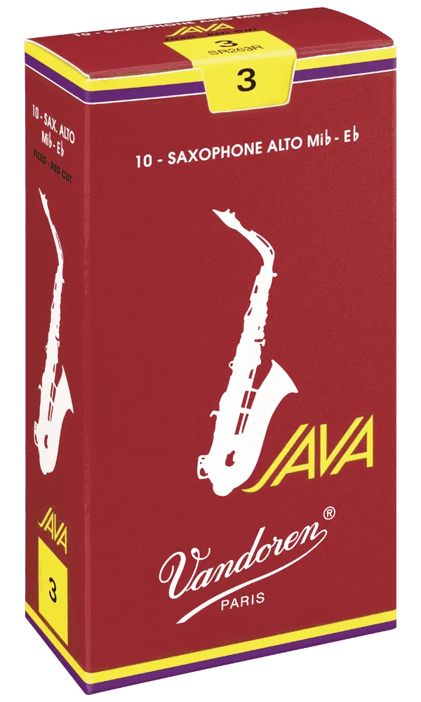 アルトサクソフォン用リード JAVA RED