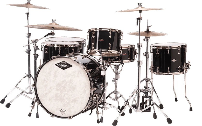 Craviotto Custom Shop　Solid Shell Drum Set