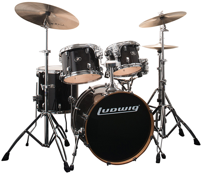 Evolution Maple Transparent Black Finish