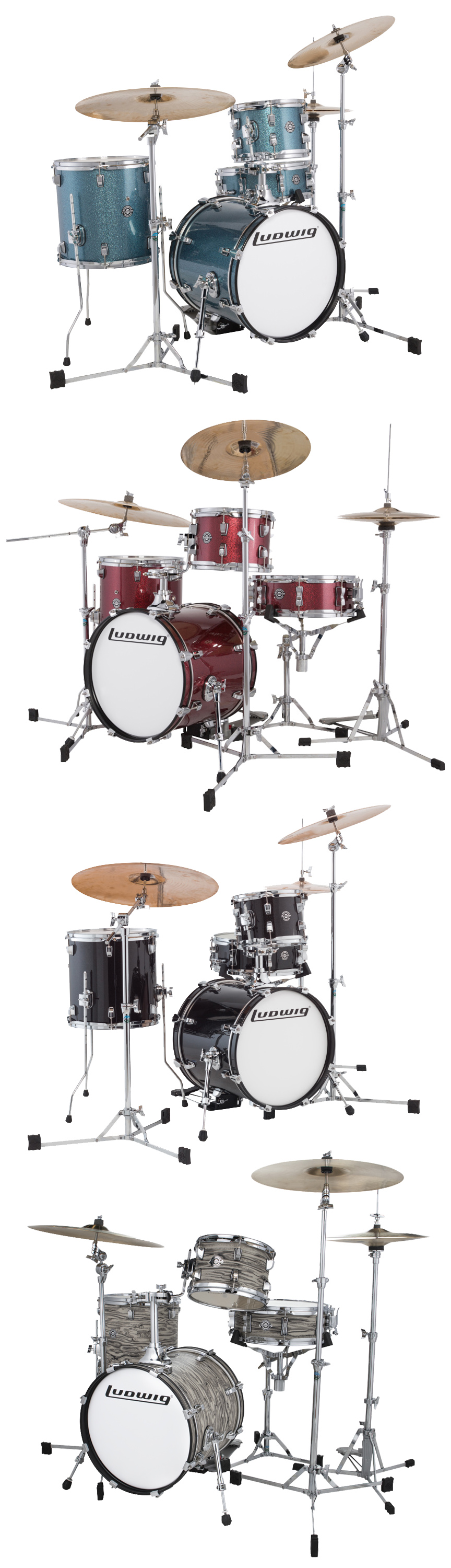 LUDWIG ラディック ブレイクビーツ TAMA aspr メッシュヘッド スタンド QUESTLOVE ミニサイズ 028 クリーム色