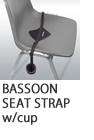 BASSOON SEAT STRAP w/cup