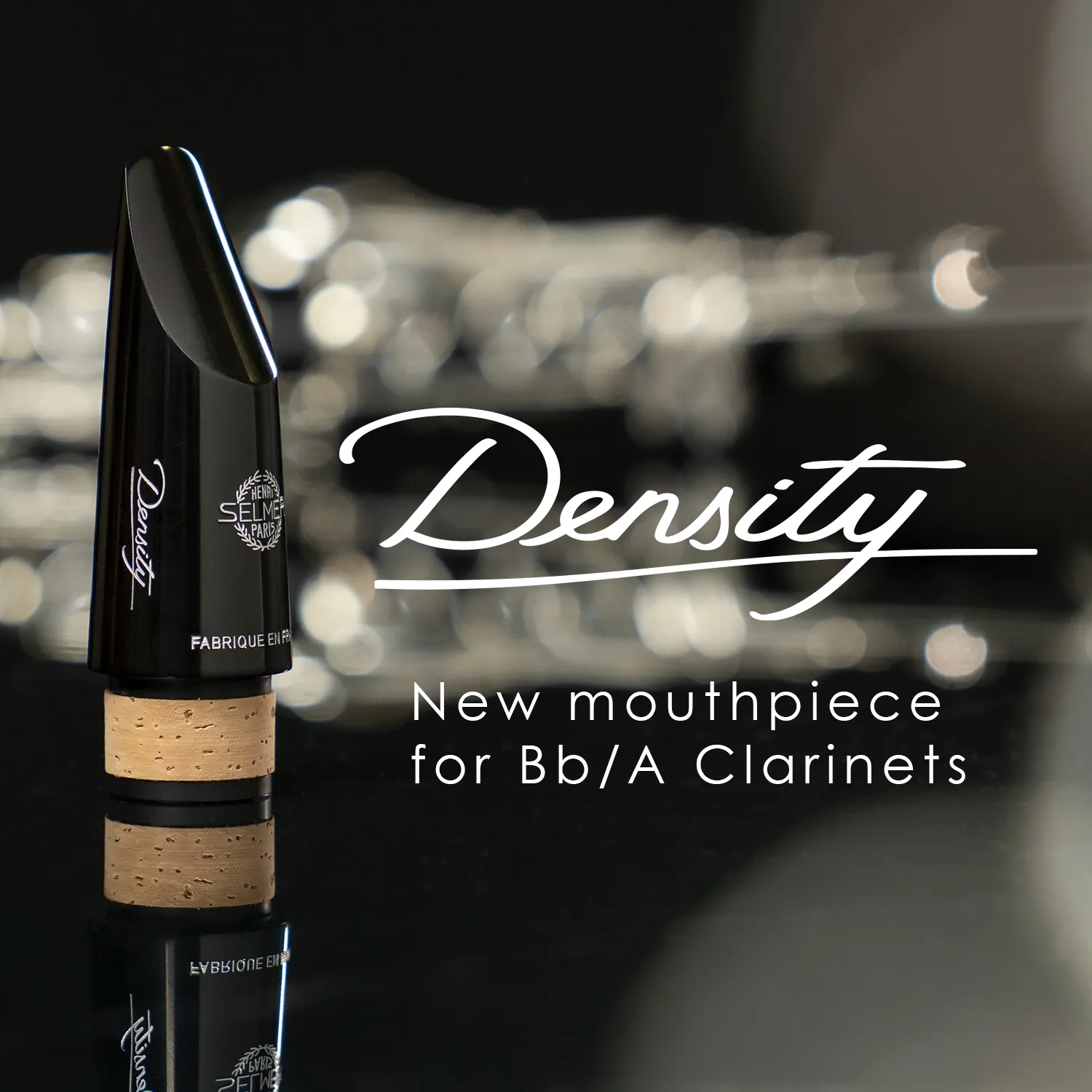 クラリネット⽤マウスピース「Density」