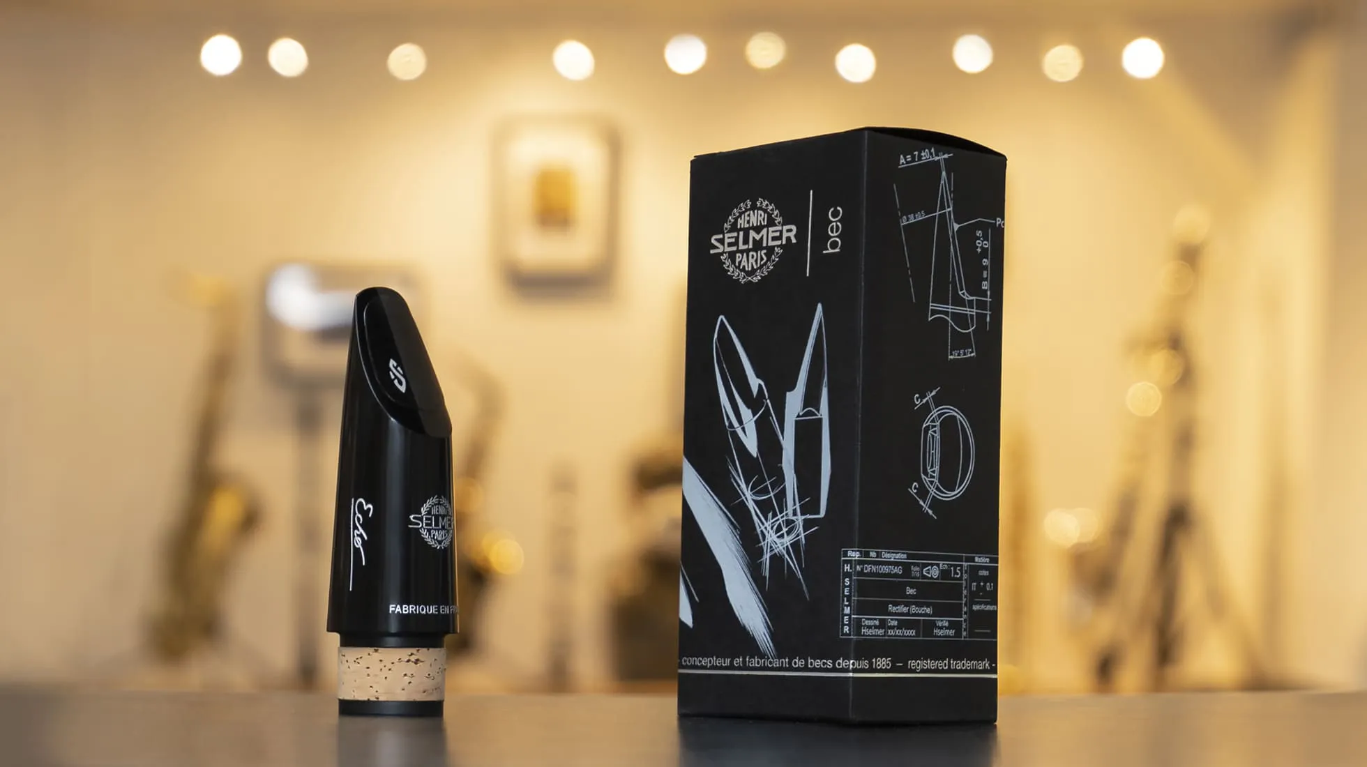 Selmer クラリネットマウスピース　Echo　エコー B♭/ Aクラリネット用マウスピース エコー｜Henri Selmer Paris