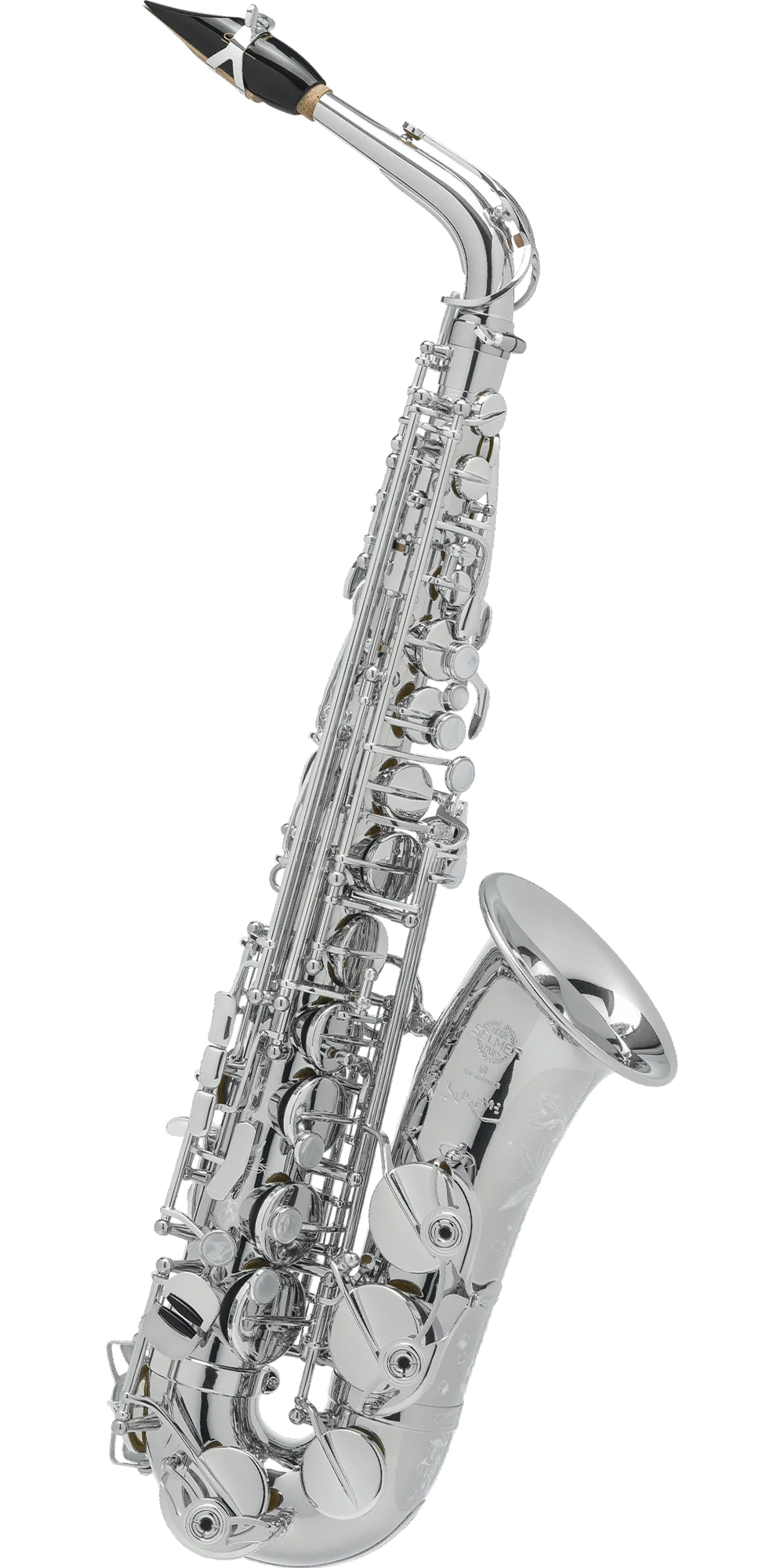 Supreme Alto Dark Silver Plated