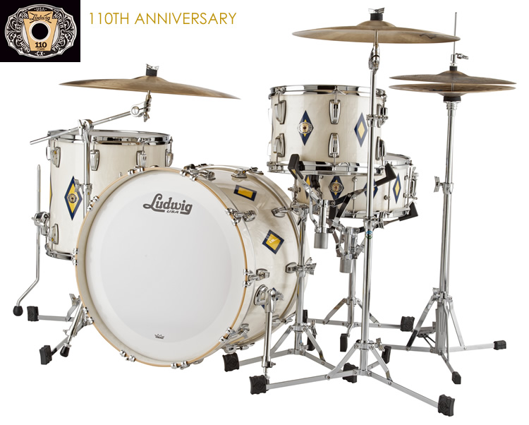 LUDWIG LLC54233LXCX Diamond Flash FAB