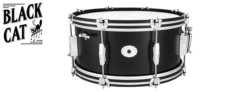 LEGACY MAHOGANY SNARE DRUM BLACK CAT KV[E}zKj[V[Y ubNLbg XlAh