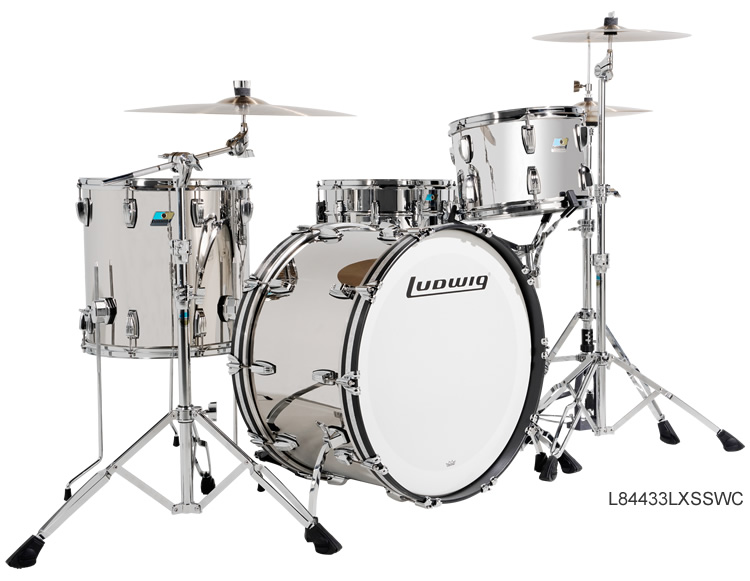 Ludwig 50th Anniversary of Stainless Steel ラディック ステンレス・スティール ドラムセット L84433LXSSWC PRO BEAT シェルパック